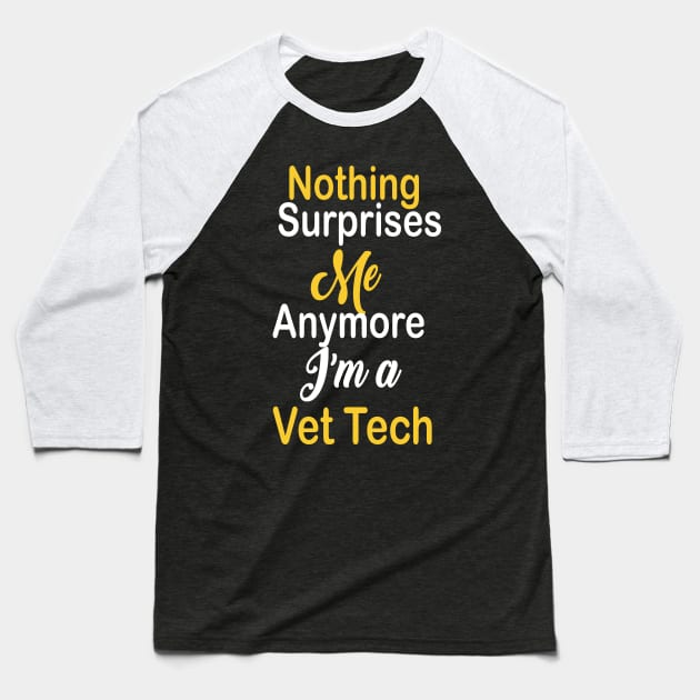 Vet Tech Baseball T-Shirt by Bite
